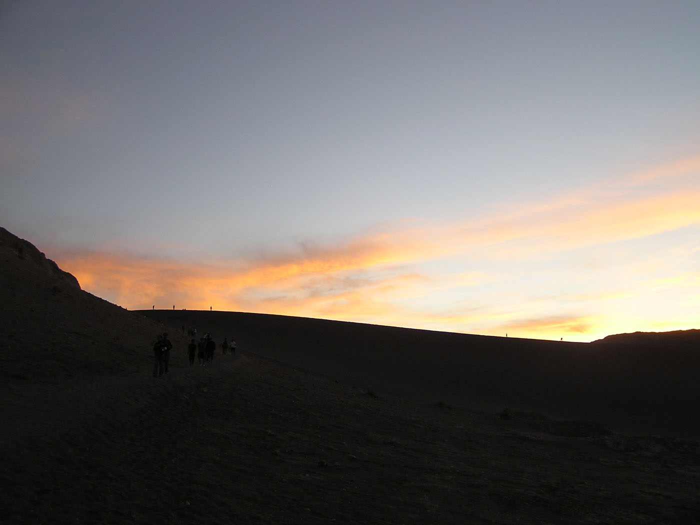 Sunset, Valle de la Luna, San Pedro de Atacama, Chile